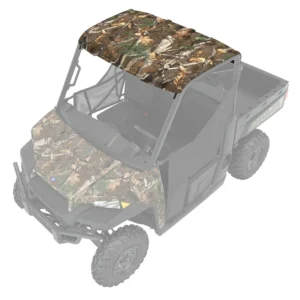 polaris® ranger poly 3 seat premium roof with liner – lock & ride® | polaris pursuit® camo