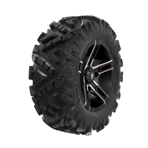 pro armor wheel & tire set: attack 2.0