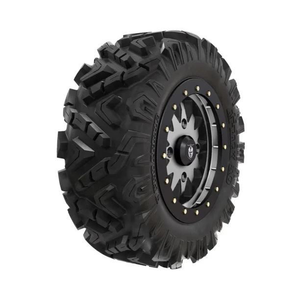 pro armor wheel & tire set: attack 2.0