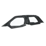 zip window upper doors for rzr pro xp 4, front & rear, poly, set of 2