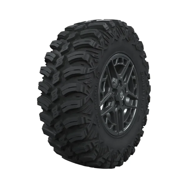 pro armor® wheel & tire set: crawler at – all terrain 8 ply radials with lightweight wheels