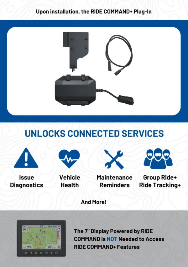 ride command+ connected vehicle plug in, 250k