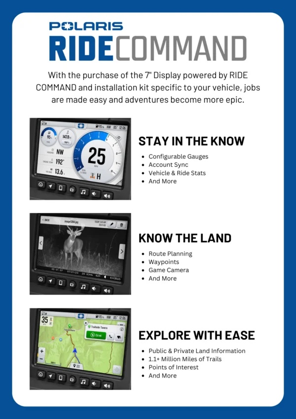 ride command+ connected vehicle plug in, 250k