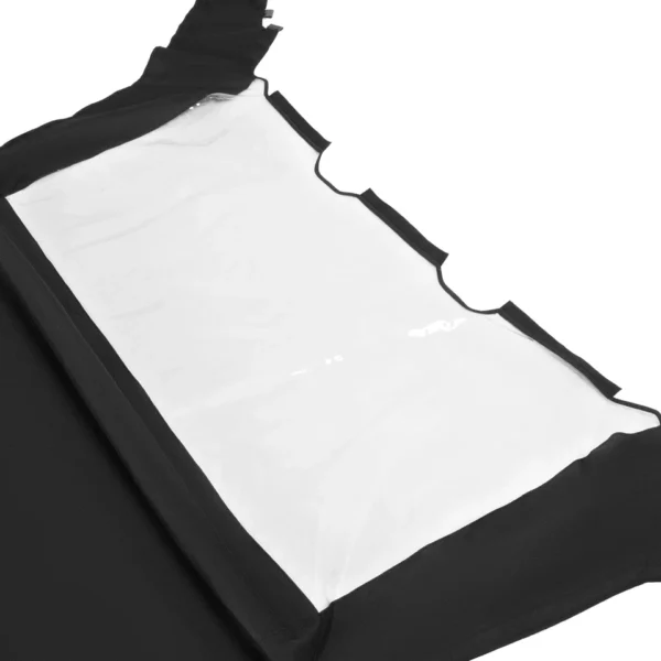 full cab enclosure – black + clear | fits polaris® ranger xp 800 crew (2010–2014)