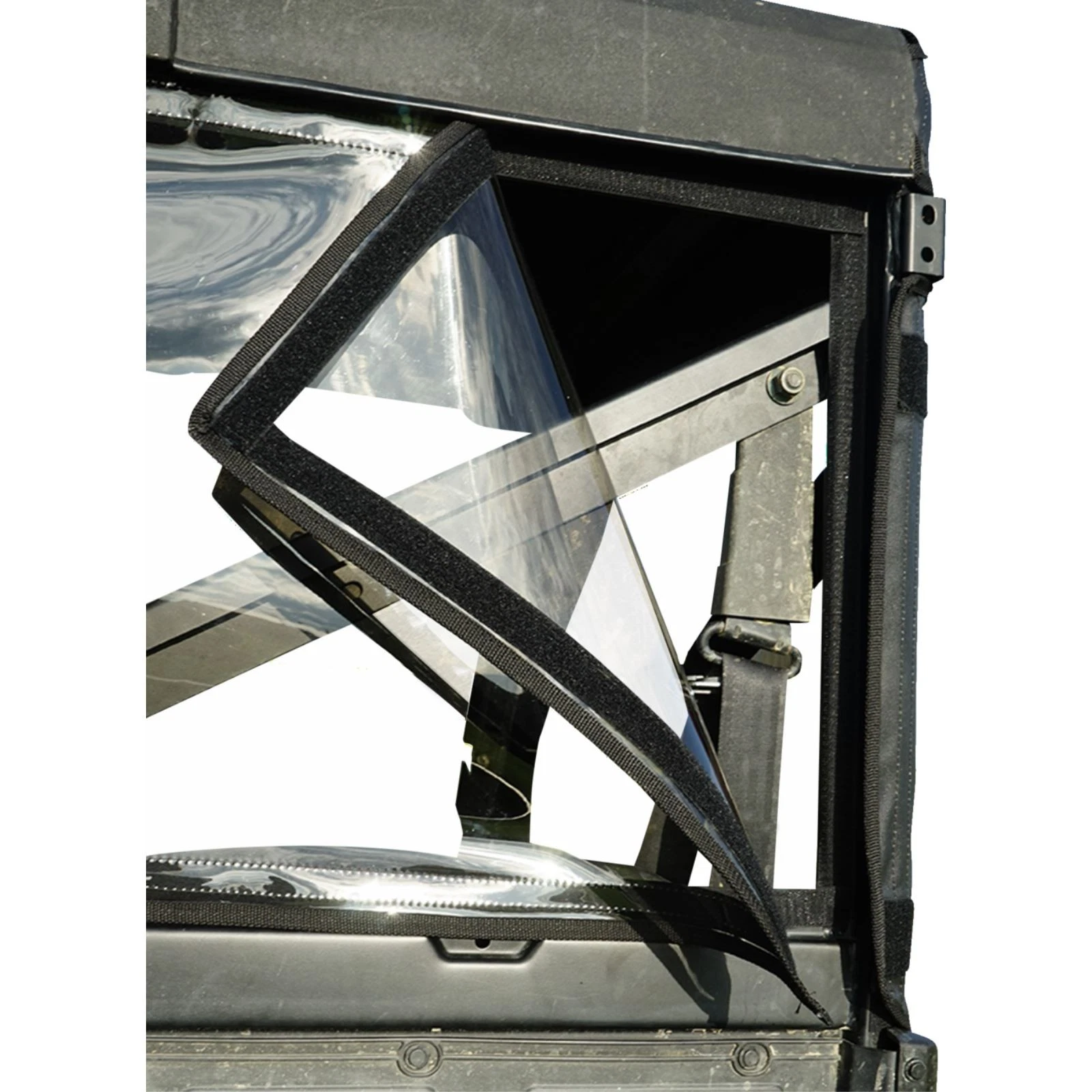 Seizmik Soft Doors & Rear Window with Zipper for Polaris Ranger - Image 4